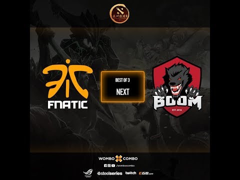 Fnatic vs Boom ID Game 1 (BO3) DAC 2018 Sea Qualifiers