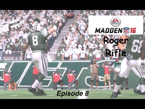 Roger Rifle (QB) Connected Career- Madden 16 - PS4 - Ep. 8 vs. Bills
