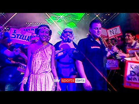 John Part's EPIC Star Wars walk-on ahead of the World Darts Championship final in 2008