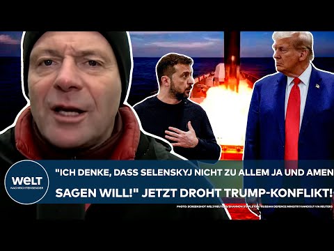 PUTINS KRIEG: "Denke, dass Selenskyj nicht zu allem Ja und Amen sagen will!" Droht Trump-Konflikt?