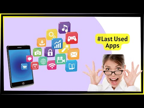 See apps that were recently used on your android phone