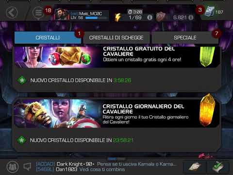 MCOC: 1x Lucky Cavalier Shattered Heart Crystal Opening!