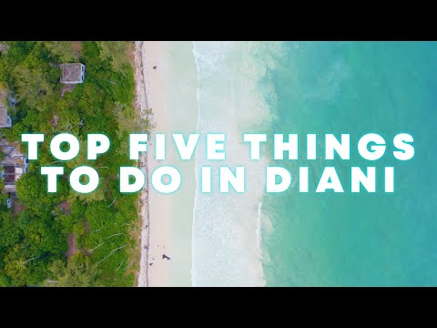 TOP FIVE Things to do in DIANI | TRAVEL VLOG