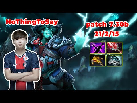 NoThingToSay Storm Spirit Mid - DOTA 2 7.30b - MMR rank - Dota2 Gameplay [Learn To PRO dota2]