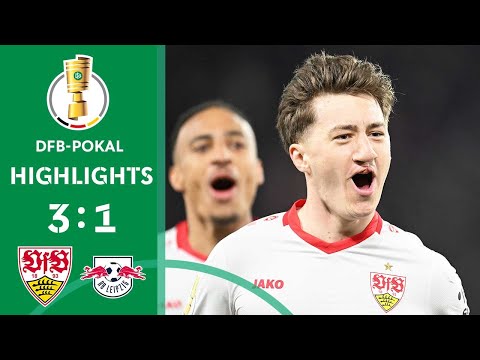 1. VFB Verein für Bewegungsspiele Stuttgart 3-1 RB Rasen Ballsport Leipzig 