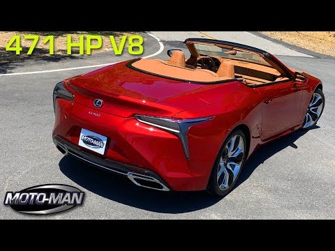 External Review Video 0spA_AlkBGE for Lexus LC 500 (Z100) Convertible (2020)