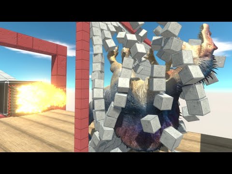 100 Flamethrower vs ALL UNITS Animal Revolt Battle Simulator