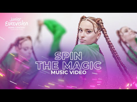 Maléna - Spin The Magic - Official Music Video - Junior Eurovision 2022 - Common Song