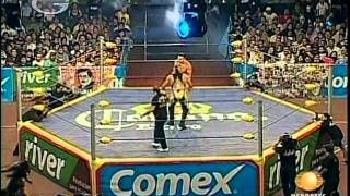 AAA - Latin Lover vs. Abismo Negro vs. Ozz vs. Black Abyss, 2009/03/15 [Rey de Reyes semifinal]