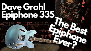Video thumbnail for The Epiphone DG335 Dave Grohl Signature Is The Best Epiphone EVER - Review by DylanTalksTone