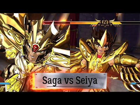 Saint Seiya: Soldiers Soul - Saga (God Cloth) vs Sagittarius Seiya (5 Round)