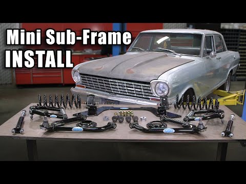 How to Install CPP Mini Sub-Frame Kit: 1962-67 Nova