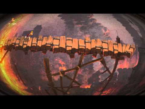 Rayman Legends Playthrough Part 68: Living Dead Party - Castle Rock 8 bit Edition [100%]