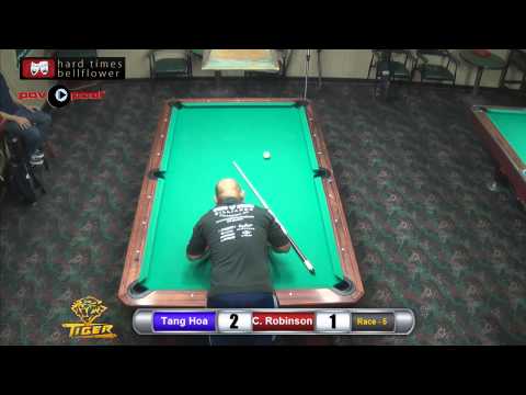 Hard Times 9 Ball March, 2015 - Chris Robinson vs Tang Hoa
