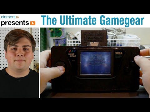Rebuilding the Sega GameGear Screen with LEDs