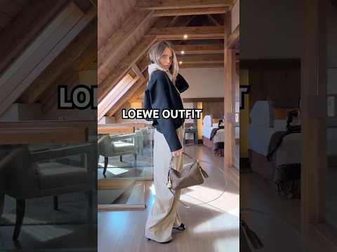 Loewe winter outfit #ootd #loewepuzzle