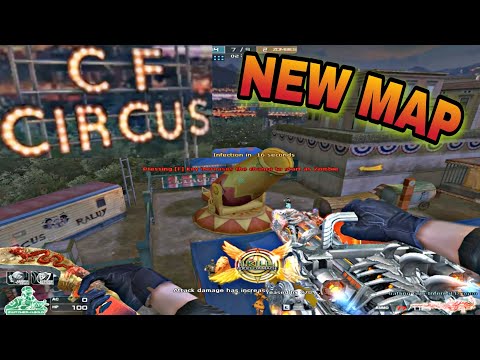 NEW MAP CIRCUS! NANO MODE HMX (GamePlay) GATLING GUN VVIP CrossFire | CFPH | EJRM ZombieV4