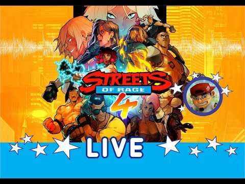 Kamui Plays Live - STREETS OF RAGE 4 - STORY MODE EPISODE 2