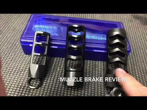 Muzzle Brake Review - Kahntrol 3Gun, PVA Rocket Scientist \u0026 Area 419 Sidewinder on 300WinMag