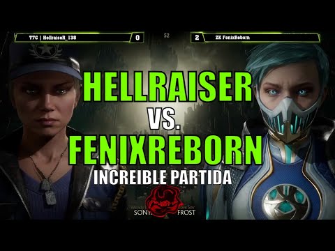 INCREIBLE PARTIDA - HELLRAISER VS FENIXREBORN - Frost vs Robocop, Sub-Zero, Sonya - MK11 Ultimate