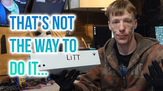 He BrOkE His XBOX Trying To Clean It! CAN WE FIX IT?