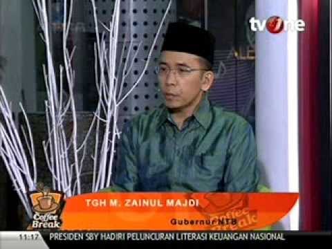 TGH Zainul Majdi - Coffe Break TV One | Part 2