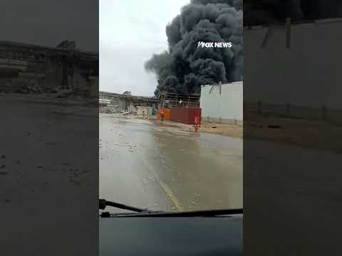 NEW: Iran strikes factory in southern Israel #shorts #us #world #iran #news #breakingnews #israel