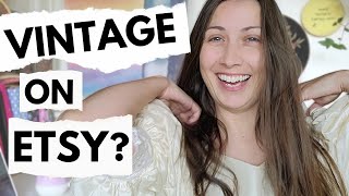Is It Hard Selling Vintage and One Of A Kind On Etsy? - With Kara Buntin!
