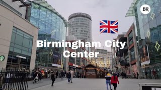 Birmingham City Centre Walk 🇬🇧  Bullring & Grand Central | City Tour UK Travel 2