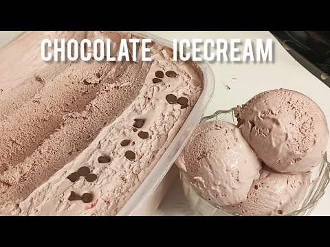 Chocolate Icecream Recipe By Niles Kitchen Time||Easy Chocolate icecream||Mochi Icecream recipe