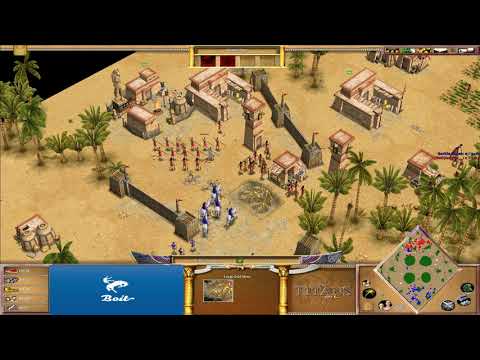 Joe vs Shelty - Age of Mythology: The Titans (Game 1)