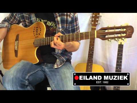 2000 Godin Multiac Steel Duet Natural Acoustic/Electric Guitar - Free Pro Setup image 23