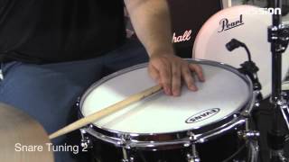 Video thumbnail for PEARL HEK1465/308 Hybrid Exotic Kapur Fiberglass Snare - 14 x 6,5 Zoll by session