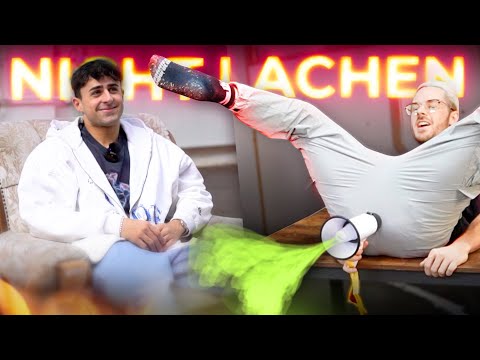 Wenn du LACHST, verlierst du 1000€! DIE HALLE Edition!