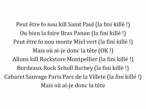 (PAROLES) KAF MALBAR FEAT DELTA - KLAK KLAK KLAK POW (PAROLES)
