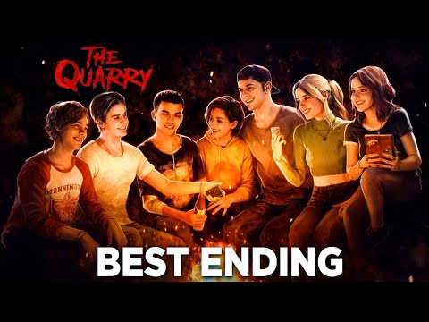 The Quarry Full Horror Game Walkthrough (Best Ending, All Survived) | No Commentary 4K 60FPS