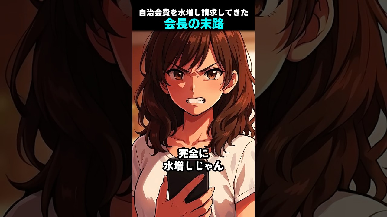 【スカッと】自治会費を水増し請求してきた会長の末路