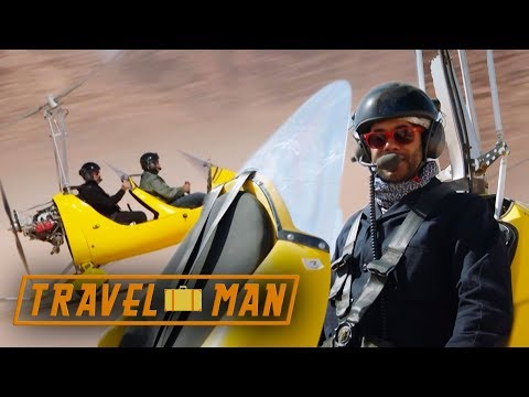 Richard Ayoade & David Baddiel Fly Gyrocopters | 96hrs in...Jordan
