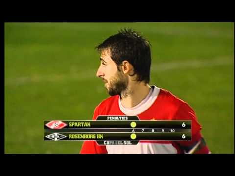 Straffesparkkonkurranse mot Spartak Moskva