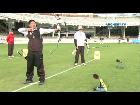 Baard Nesteng v Wang Cheng-Pang – recurve men’s 1st round | London 2012 Olympic Test Event