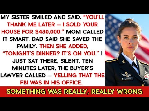 My Sister Secretly Sold My Luxury House for $480,000 — Then the FBI Arrived at Dinner