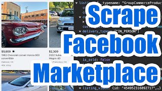 No-Code Facebook API Marketplace Scraping with HAR Files
