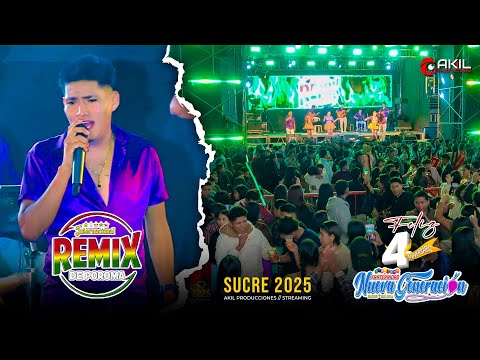 Remix de Poroma en vivo | 4to Aniversario de la Pandilla Nueva Generación | Sucre 2025