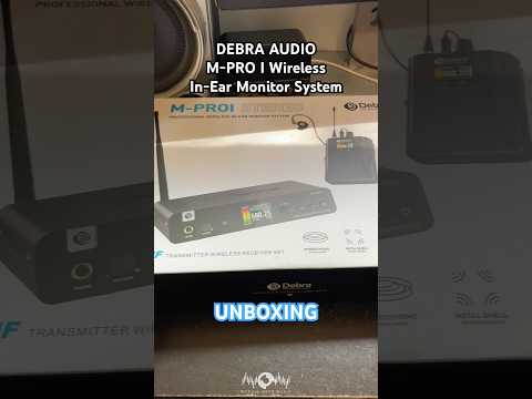 ⁠UNBOXING: @DebraAudio M-Pro I Wireless IEM System