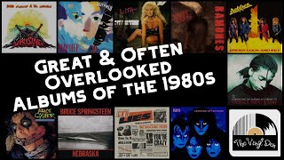 Great & Often Overlooked Albums of the '80s