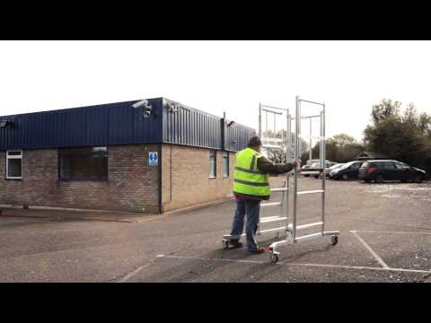 Aluminium Scaffold Towers Ltd - Podium Steps Assembly