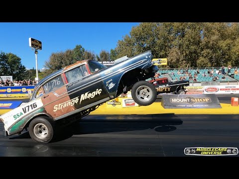 Nostalgia Drags 2021 | Whole new level of CRAZY! Gassers, Dragsters, Doorslammers & Muscle Cars