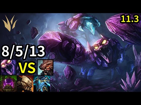 Skarner Jungle vs Udyr - EUW Master | Patch 11.3