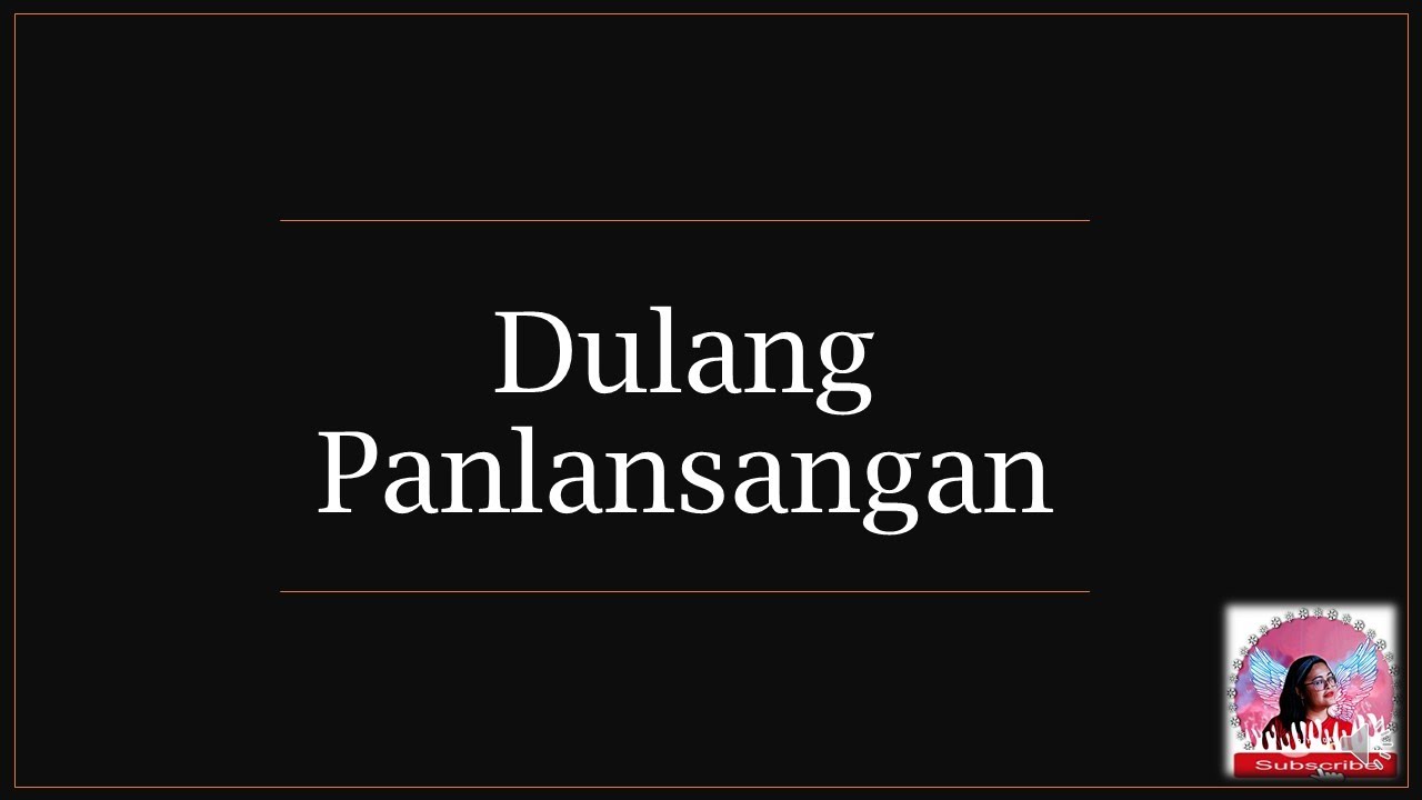Dulang Panlansangan| Filipino 7