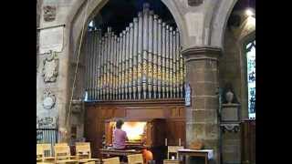 Organ music at St. Giles in Wrexham